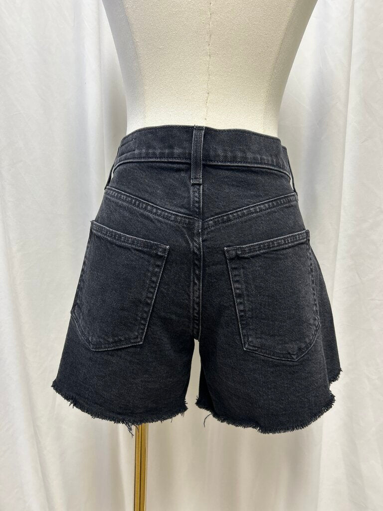 AYR Distressed Hem Jean Short