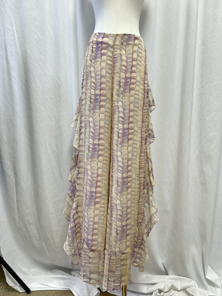 Alexis Deserae Wide Leg Ruffle Pant NWT