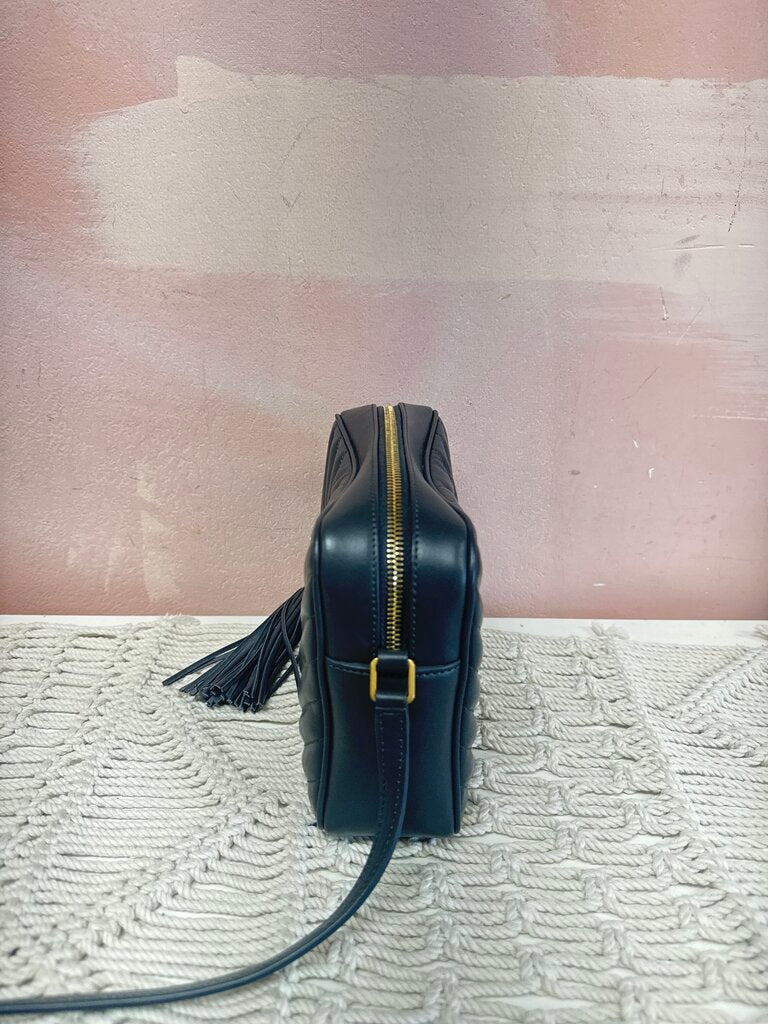 YSL Chevron Lou Camera Bag Medium w/ Box and Dustbag
