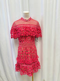 Self-Portrait High Neck Star Mini Dress NWT (Est. Retail $530)