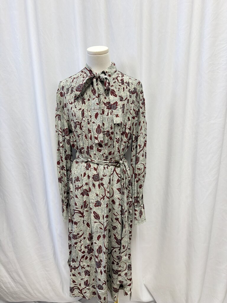 Ulla Johnson Silk Shirt Dress w/ Belt