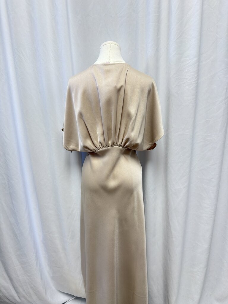 BHLDN Deep V Flutter Sleeve Maxi Dress NWT (Originally $228)
