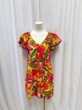 Velvet by Graham & Spencer Tropical Print Mini Dress