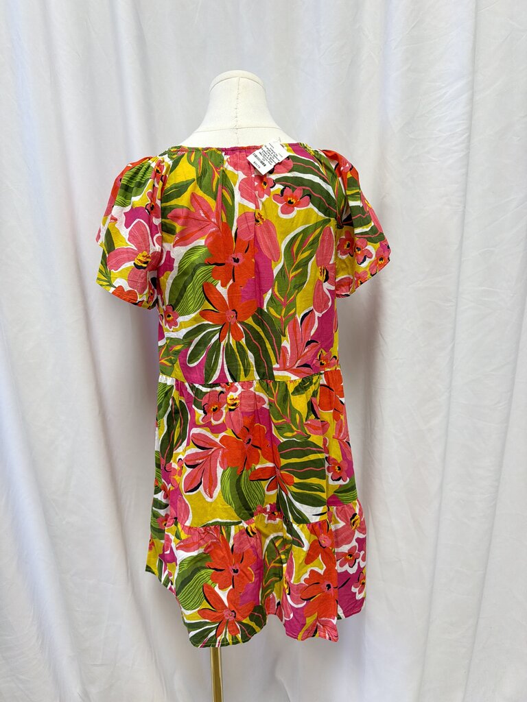 Velvet by Graham & Spencer Tropical Print Mini Dress