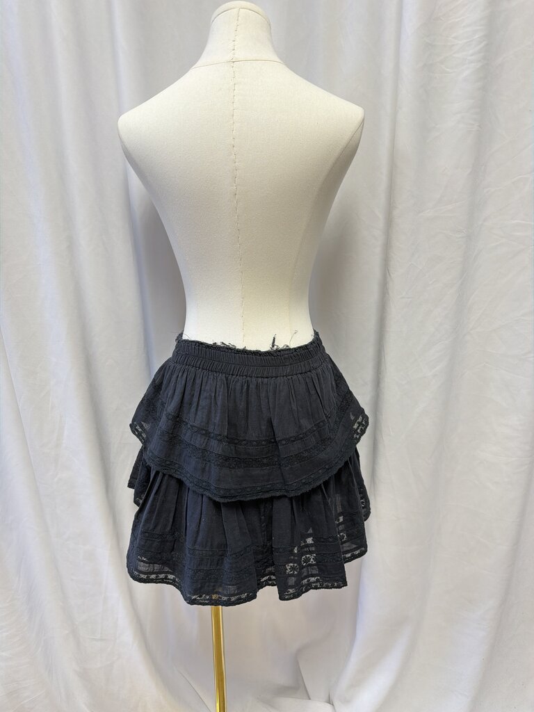 LoveShackFancy Lace Mini Skirt
