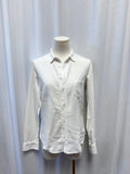Frank & Eileen Cotton Distressed Hem Button Up