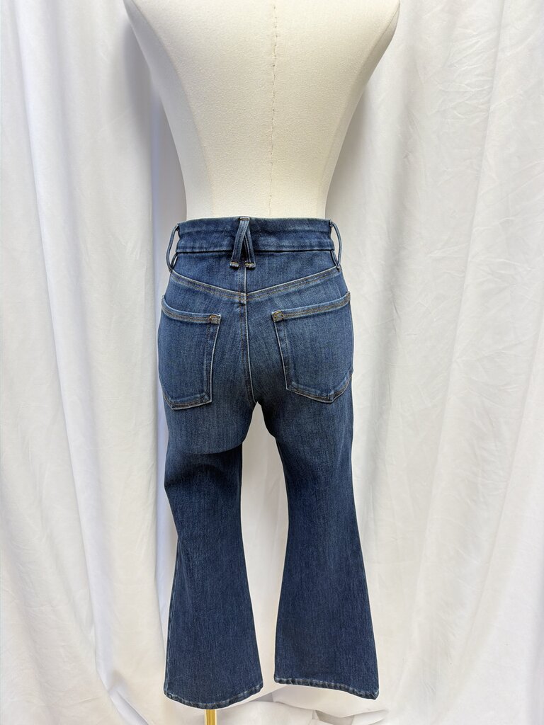 Good American Boot Cut Dark Wash Jean