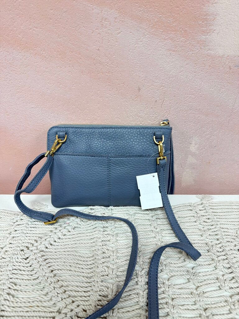Hammitt Leather Wristlet w/ Crossbody Strap and Dustbag