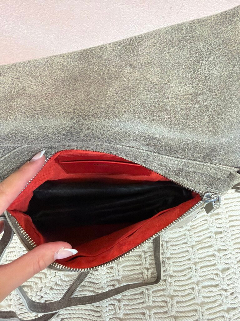 Hammitt Foldover Leather Crossbody w/Dustbag NWT
