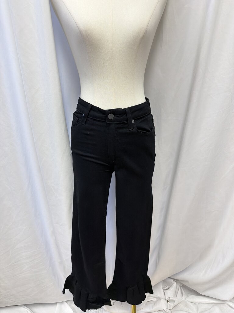 Paige Ruffle Hem Jean