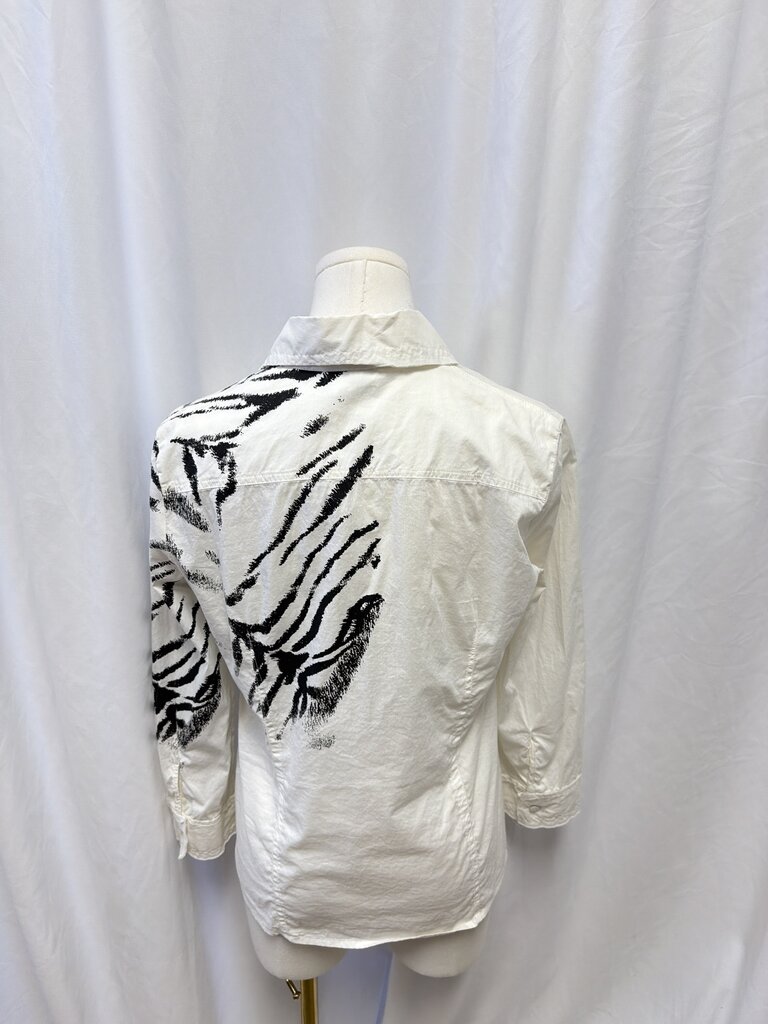 Just Cavalli Abstract Printed Button Up