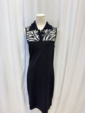 St. John Sport Knee Length Collared Dress NWT