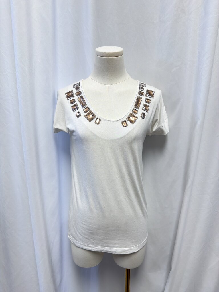 Escada Sport Beaded Graphic Tee