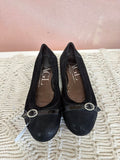 AGL Suede Cap Toe Flat