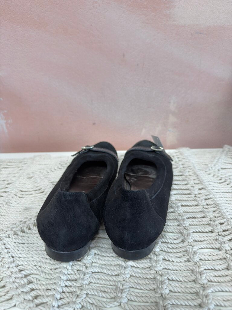 AGL Suede Cap Toe Flat