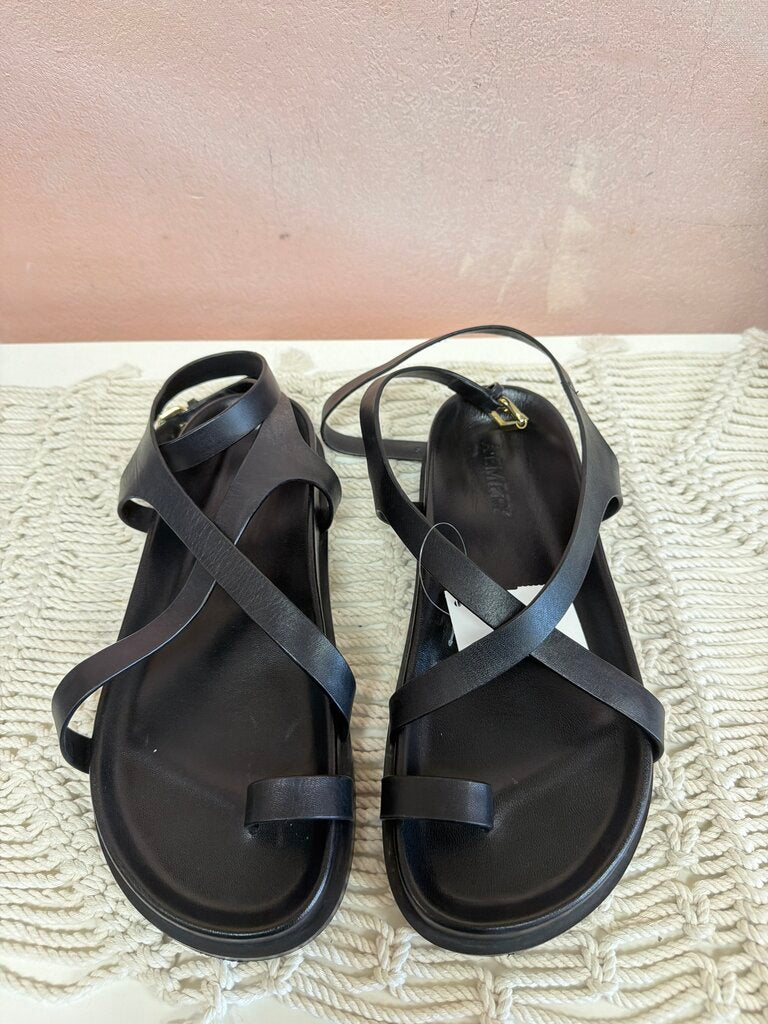 A. Emery Leather Sandals