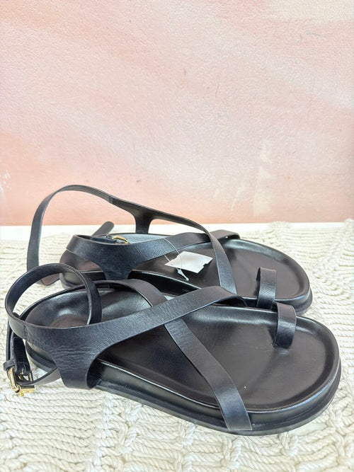 A. Emery Leather Sandals