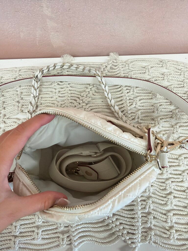 MZ Wallace Nylon Quilted Crossbody w/ Two Additional Strap Options