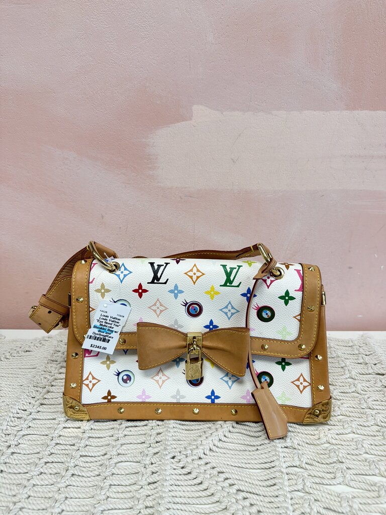 Louis Vuitton "Eye Need You" Multicolor Shoulder Bag w/ Box and Dustbag(Rare Find)