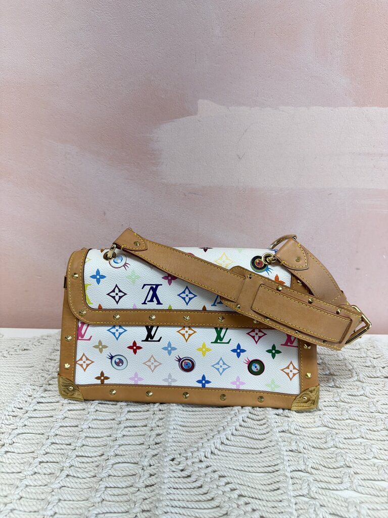 Louis Vuitton "Eye Need You" Multicolor Shoulder Bag w/ Box and Dustbag(Rare Find)