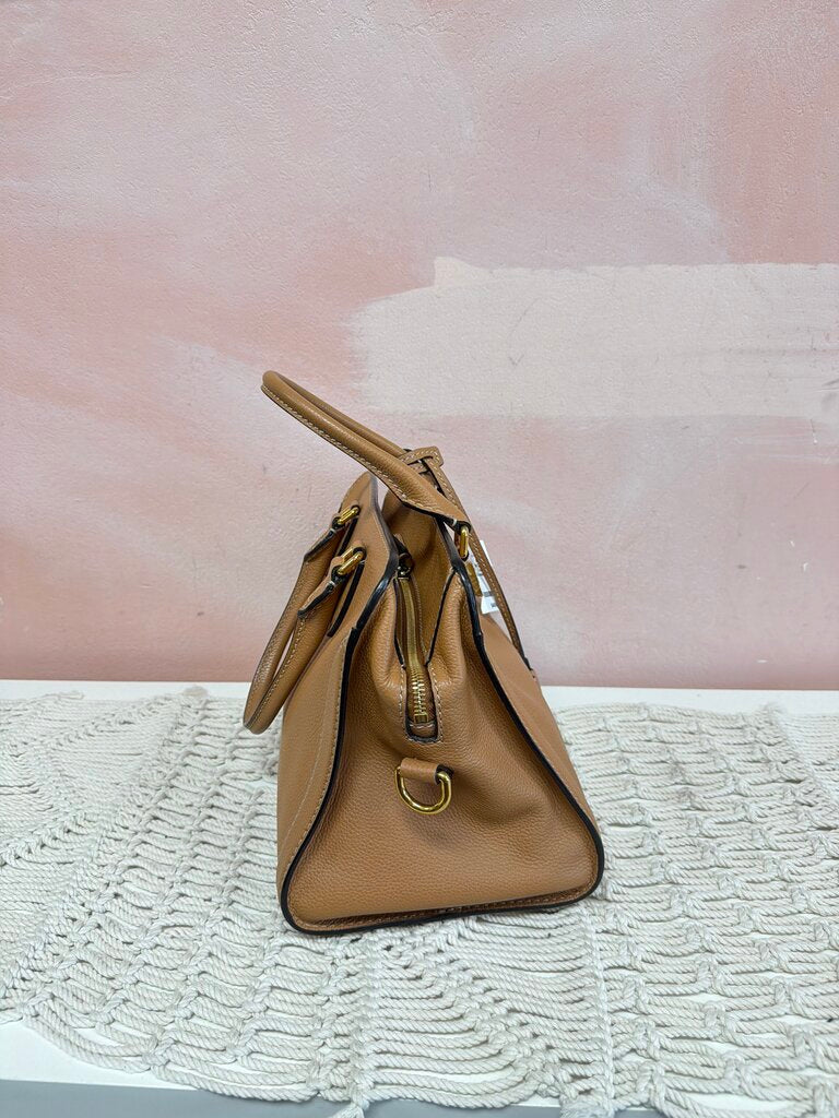 McQueen Skull Top Handle Crossbody