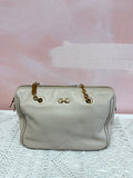 Ferragamo Leather Top Handle Shoulder Bag