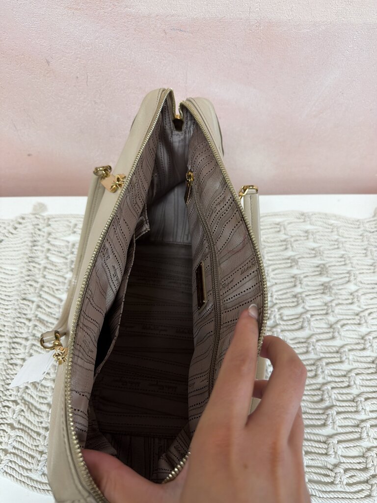 Ferragamo Leather Top Handle Shoulder Bag