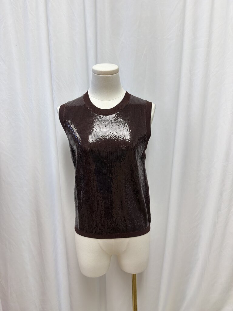 Elan Sequin Sleeveless Top