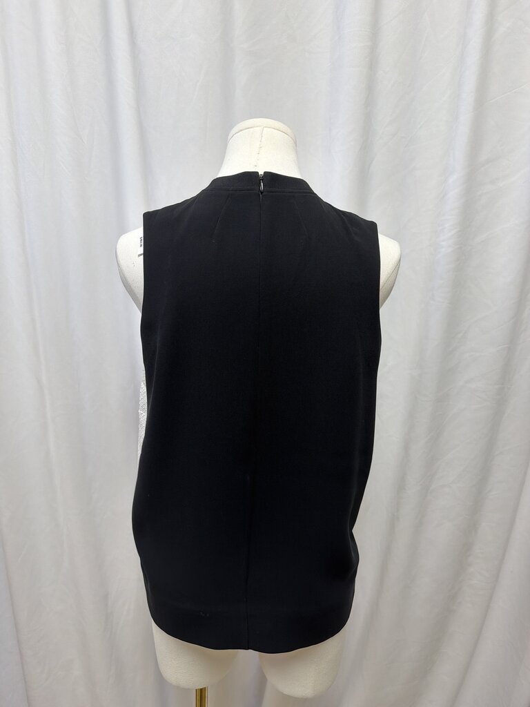 McQ by Alexander McQueen Metallic Sequin Sleeveless Top