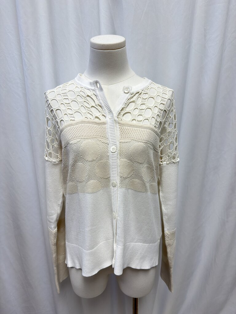 Escada Sport Patchwork Lace Cardigan
