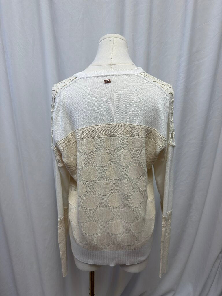 Escada Sport Patchwork Lace Cardigan