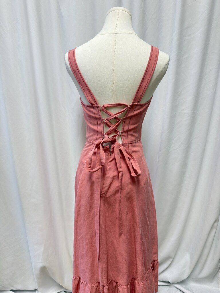 Rebecca Taylor Top Stitch Tank Midi Dress