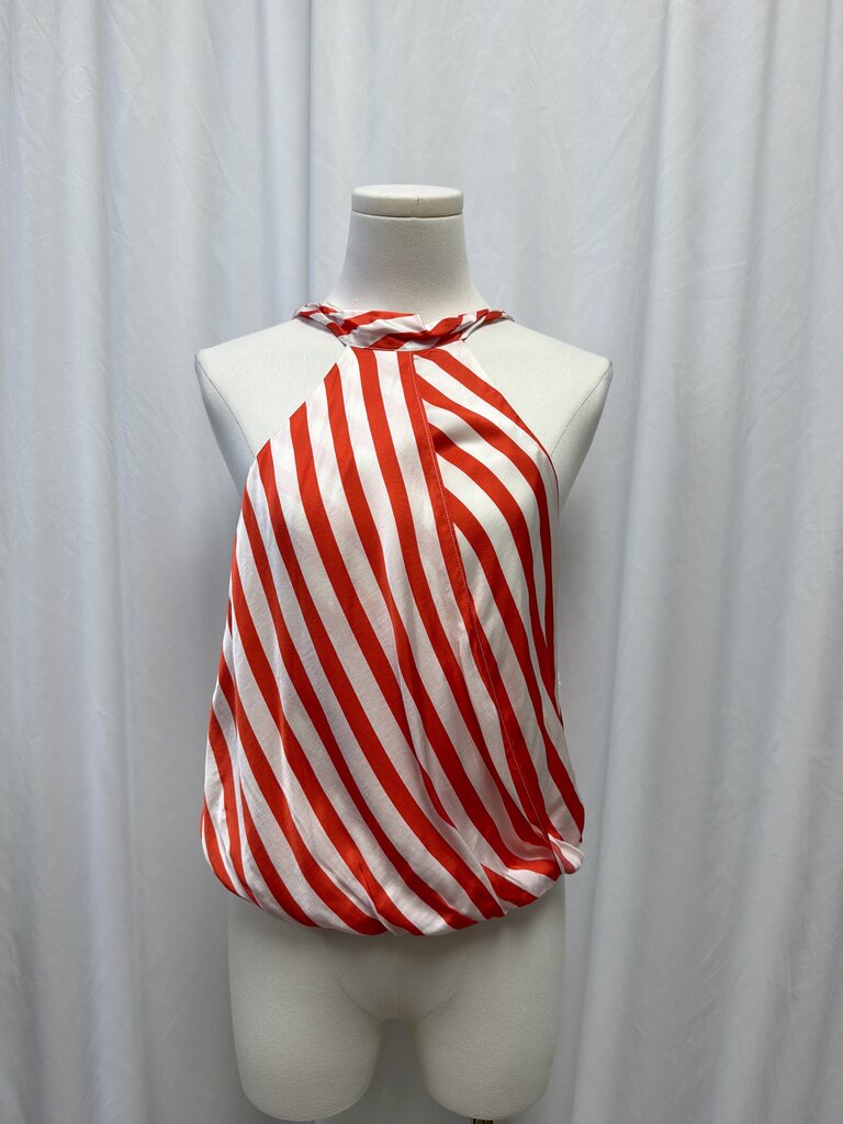 Maeve Striped Halter Top NWT