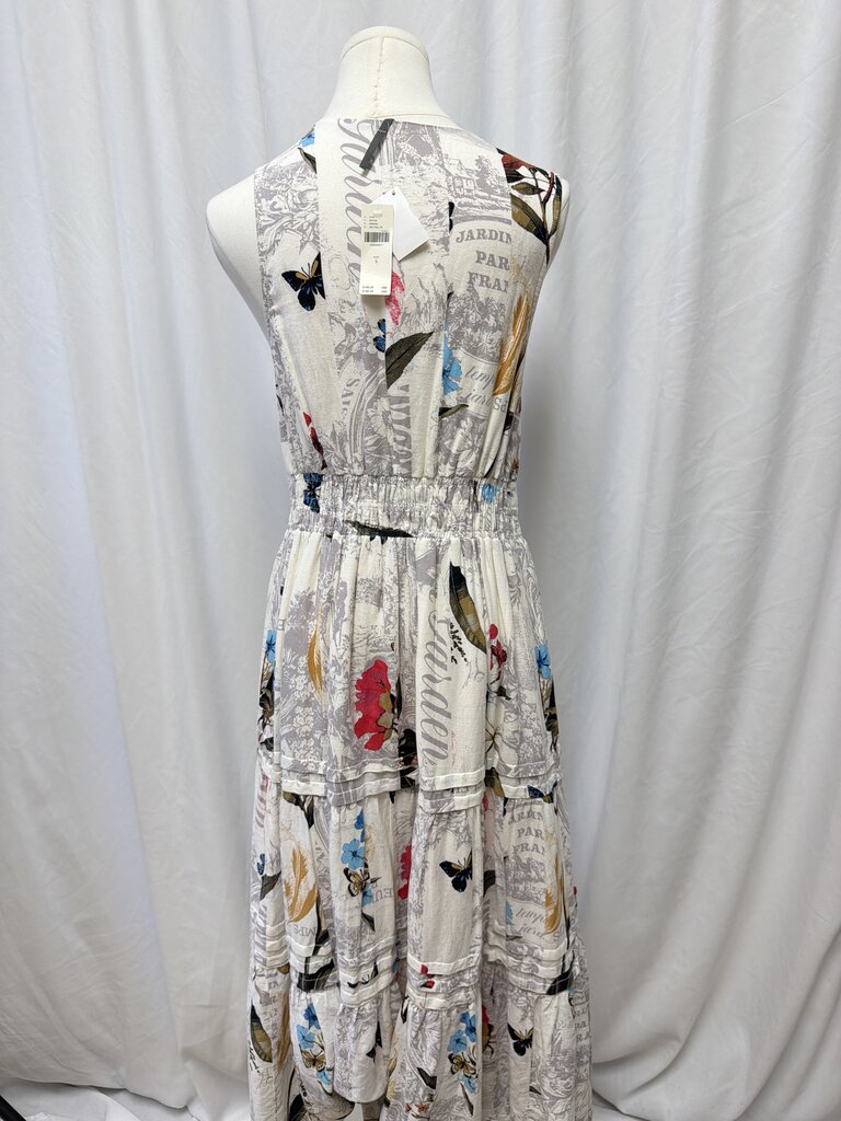 Anthropologie Butterfly Print Maxi Dress NWT