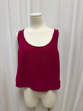St. John Scoop Neck Knit Tank