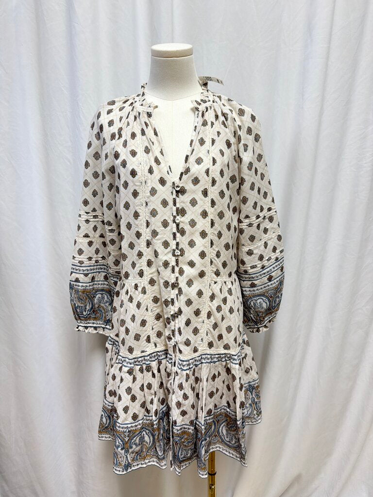 Veronica Beard Paisley Print Mini Dress NWT