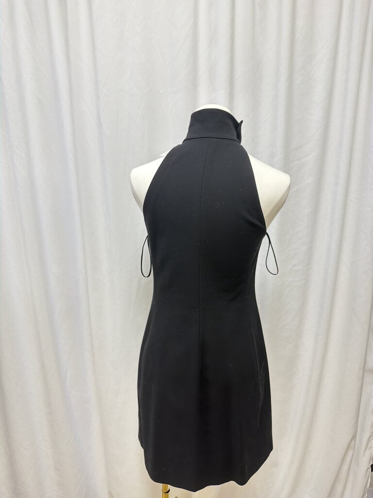 Ralph Lauren Button Detail Halter Mini Dress