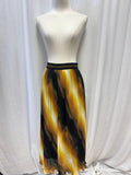 Saint and Sofia Ombre Pleated Skirt NWT