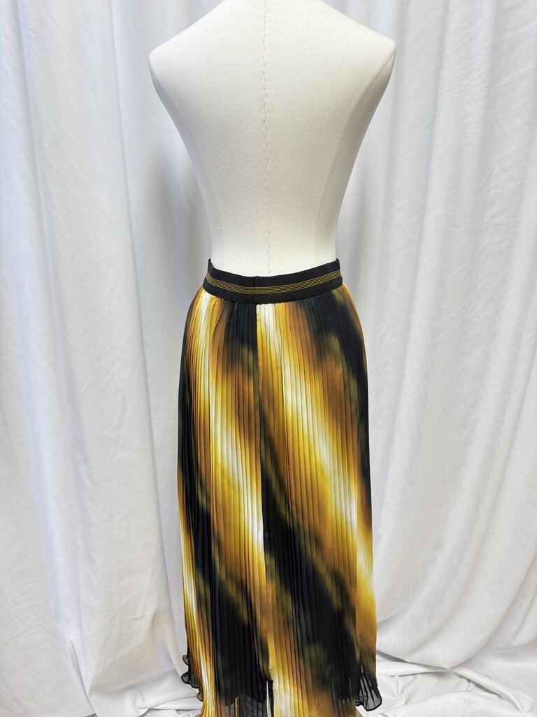 Saint and Sofia Ombre Pleated Skirt NWT