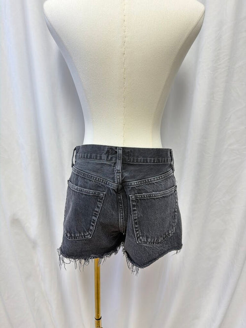 AGOLDE Distressed Mini Jean Short