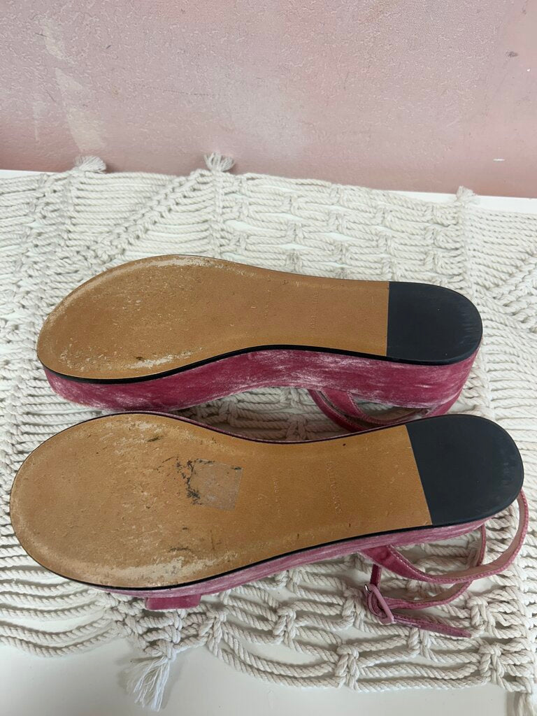 Pucci Crushed Velvet Platform Sandal