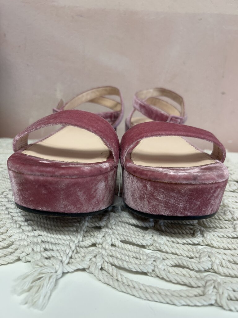 Pucci Crushed Velvet Platform Sandal