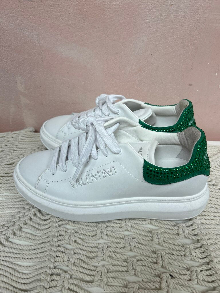 Valentino Crystal Embellished Sneaker