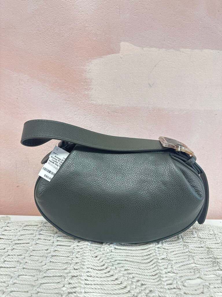 Avenue 67 Italian Leather Top Handle Bag