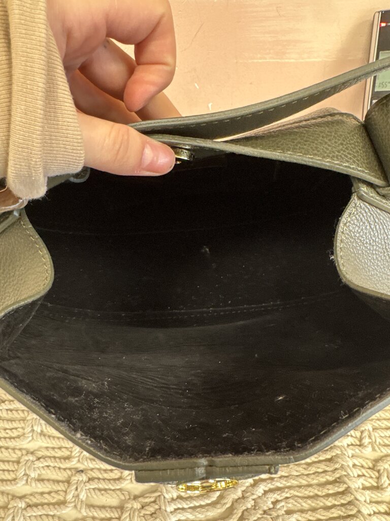 Avenue 67 Italian Leather Top Handle Bag