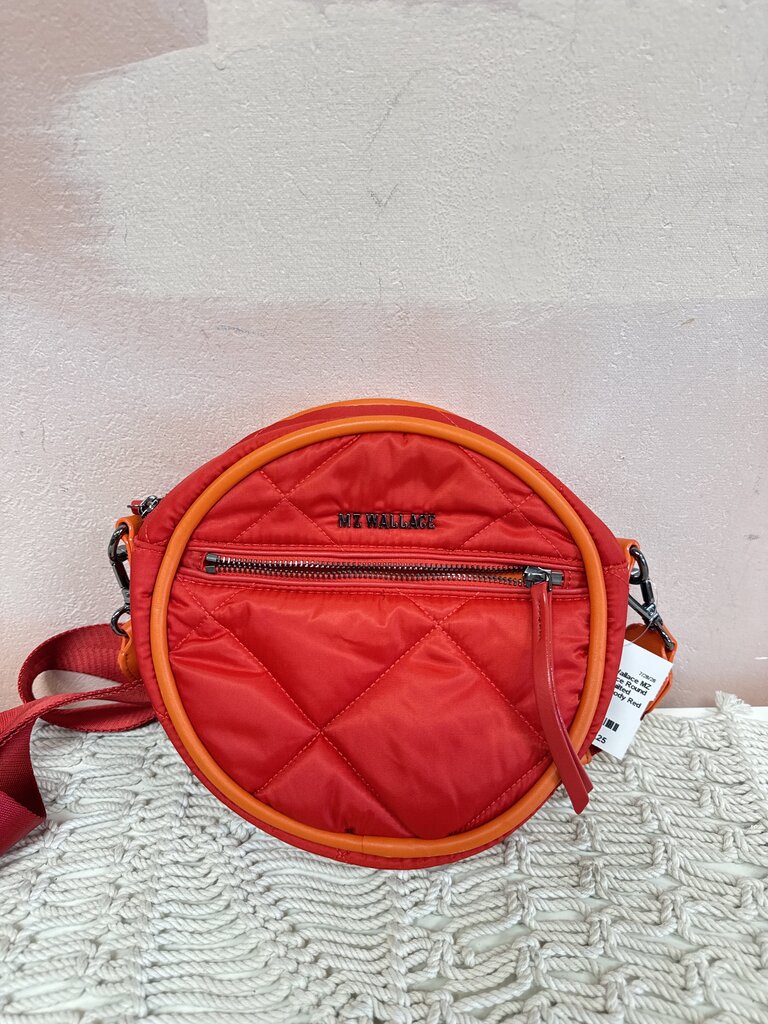 MZ Wallace Round Quilted Crossbody