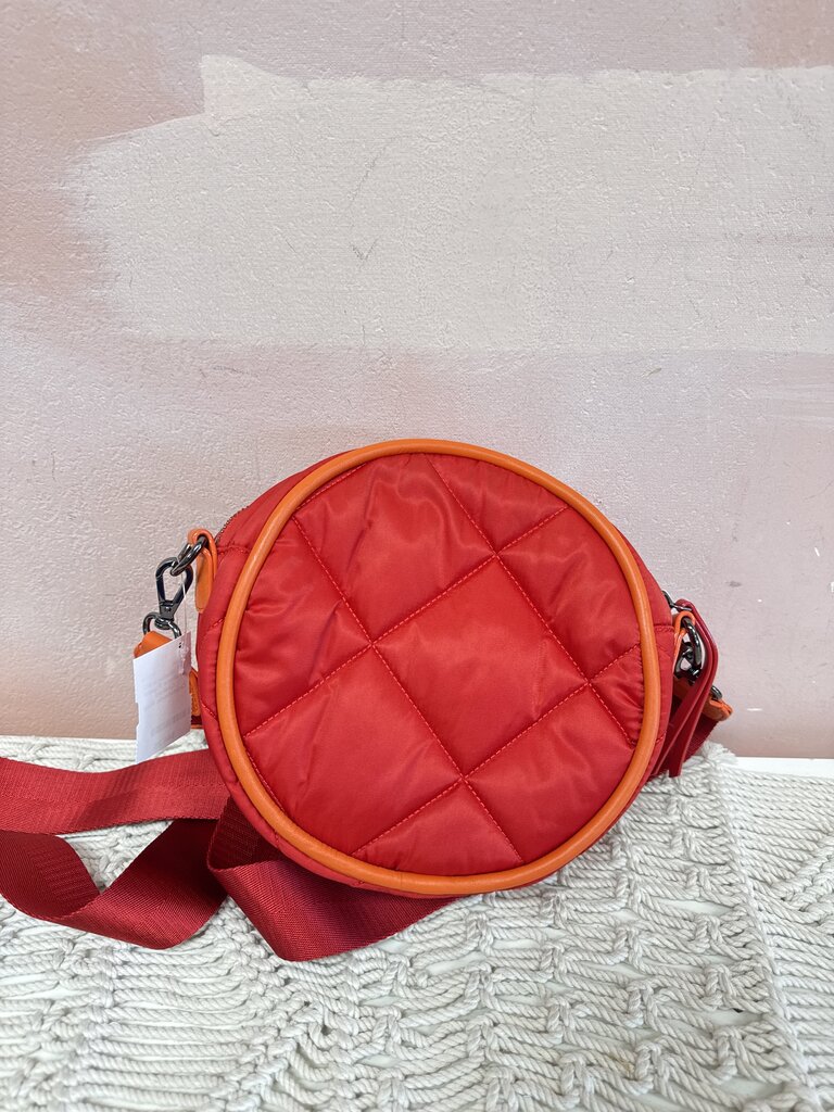 MZ Wallace Round Quilted Crossbody
