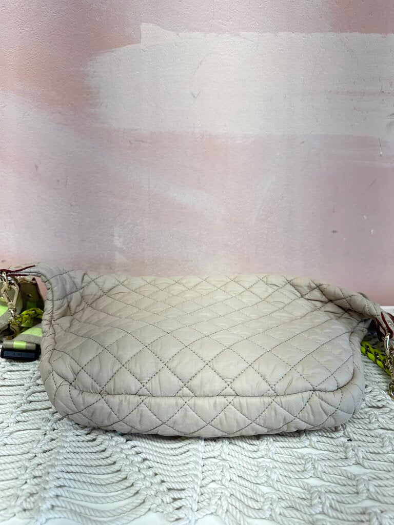 MZ Wallace Quilted Nylon Belt Bag w/ Braided Strap and Dustbag