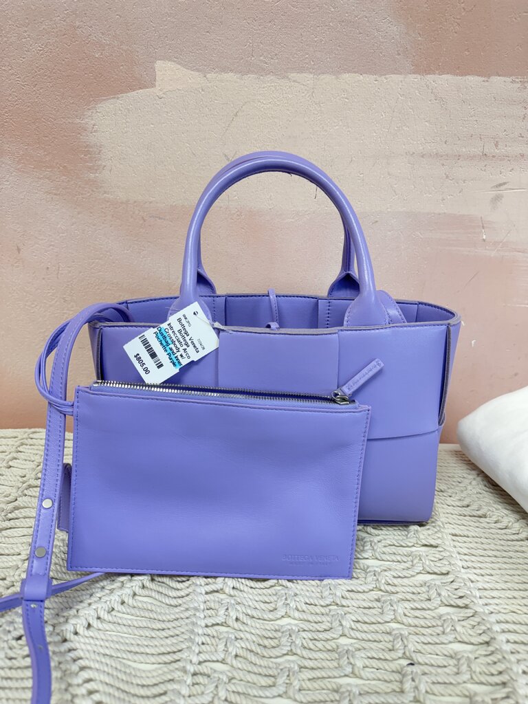 Bottega Intrecciato Arco Crossbody w/ Dustbag and Inner Pochette