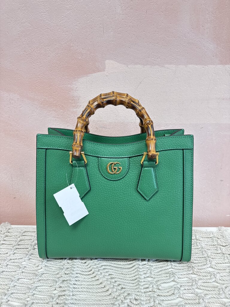 Gucci Diana Baboo Top Handle Bag w/ Dustbag and Several Straps